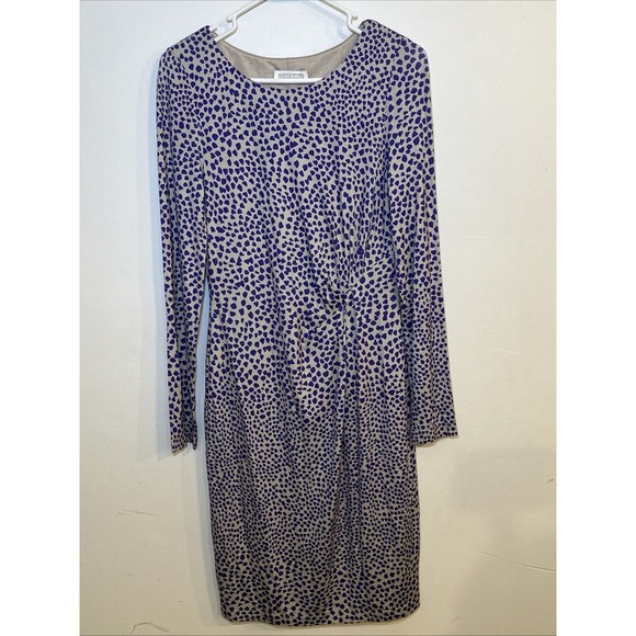 NWT St. Emile Hugo Amethyst Dress Women's Sz 8 Purple Gray - Picture 2 of 10